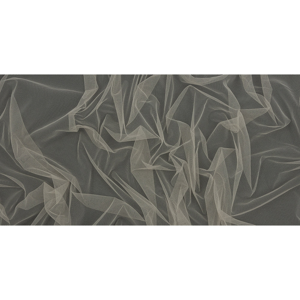 Leonardo Dark Ivory Soft Nylon Tulle - Drape