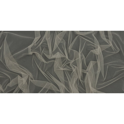Leonardo Dark Ivory Soft Nylon Tulle - Drape