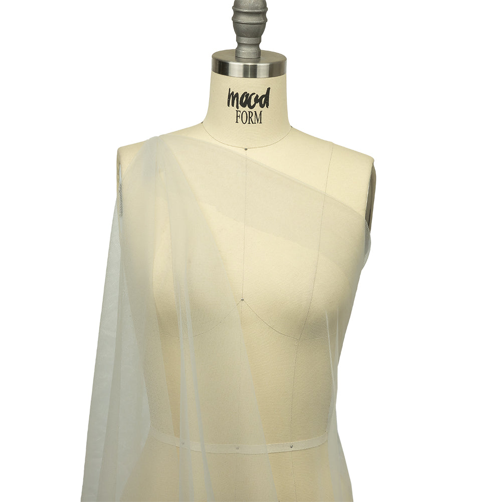 Soft Nylon Tulle - Light Gray - Leonardo Collection Detail