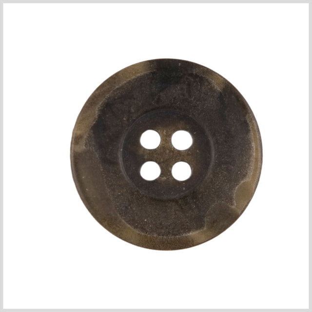 Brown Plastic Button - 40L/25.5mm