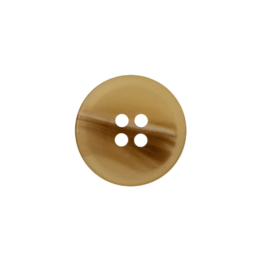 Fawn and Wheaton Abstract Landscape 4-Hole Plastic Button - 28L/18mm Detail