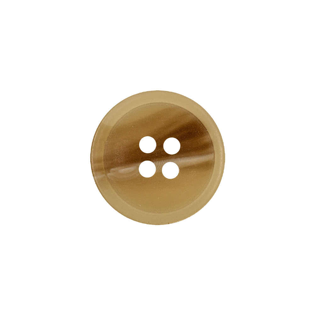Fawn and Wheaton Abstract Landscape 4-Hole Plastic Button - 28L/18mm