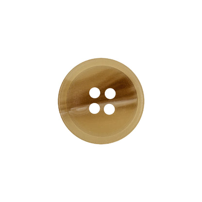 Fawn and Wheaton Abstract Landscape 4-Hole Plastic Button - 28L/18mm