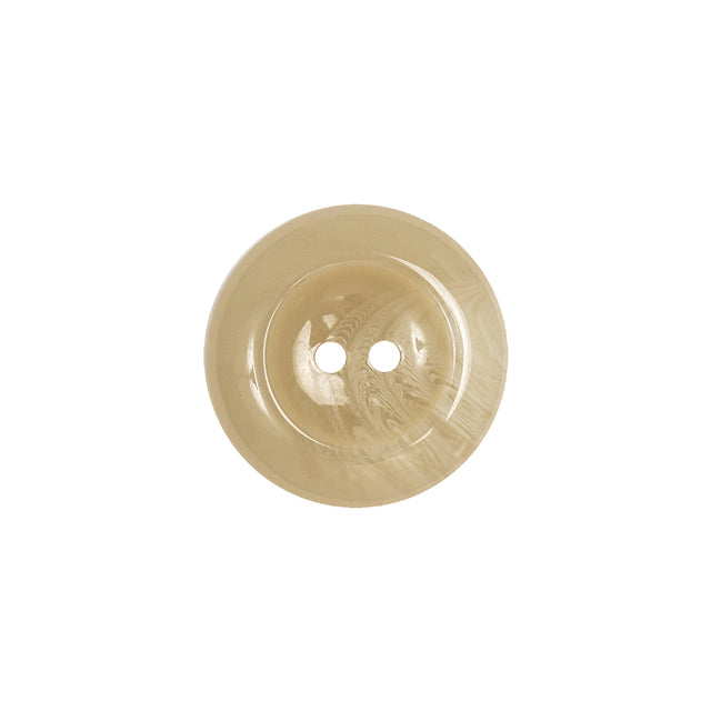Cocoon Marbled 2-Hole Tire-Shaped Rim Plastic Button - 28L/18mm