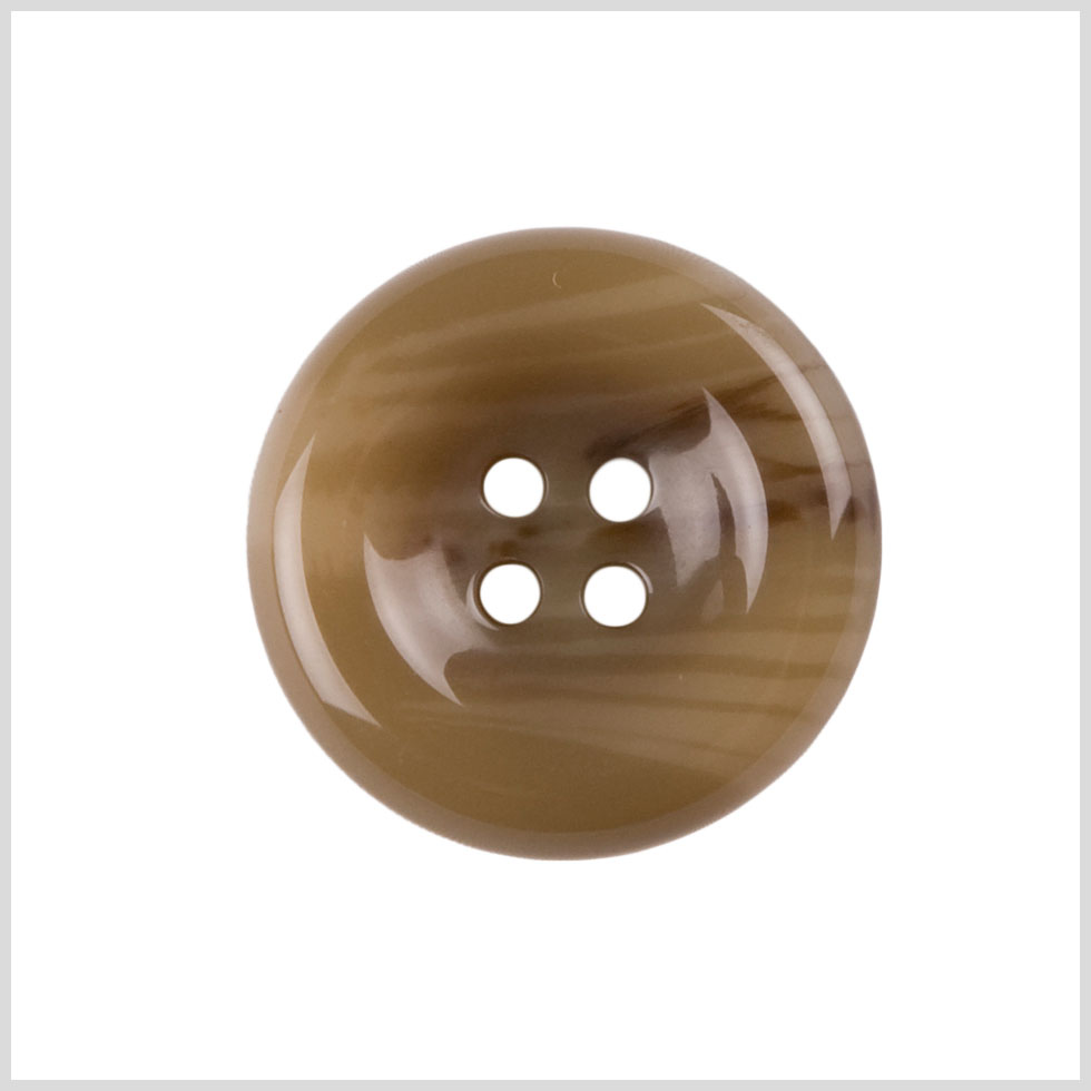 Beige Plastic Button - 36L/23mm