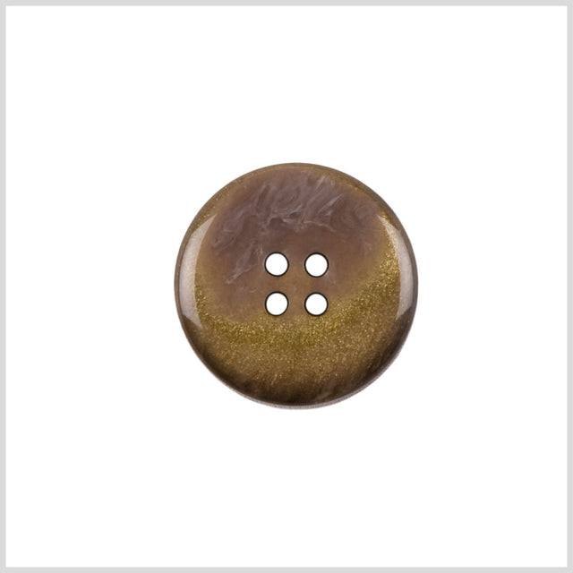 Brown Plastic Button - 36L/23MM