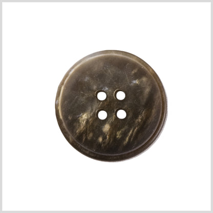 Brown Plastic Button - 28L/18mm