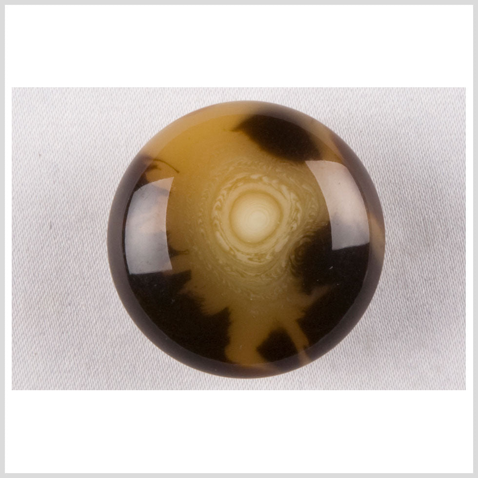 Tortoise Plastic Button - 44L/28mm