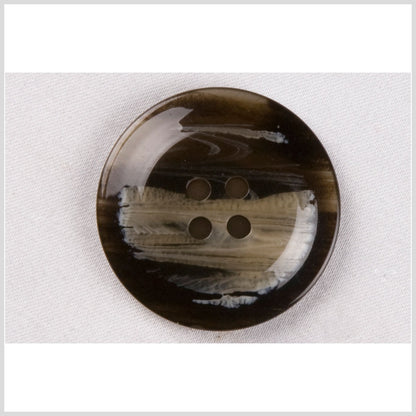 Brown Plastic Button - 44L/28mm