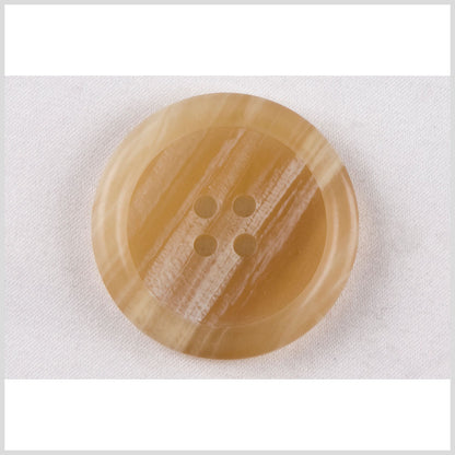 Beige Plastic Button - 48L/30.5mm