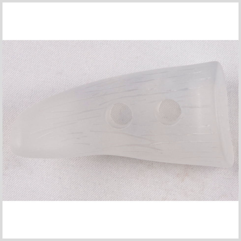 Clear Brown Plastic Toggle - 72L/44mm