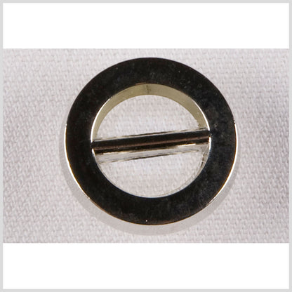 Silver Metal Coat Button - 36L/23MM