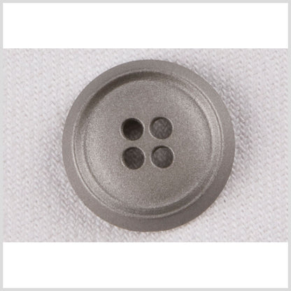 Silver Metal Coat Button - 30L/19mm