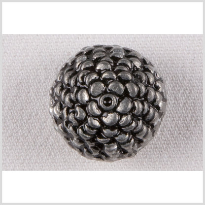 Silver Metal Coat Button - 32L/20mm