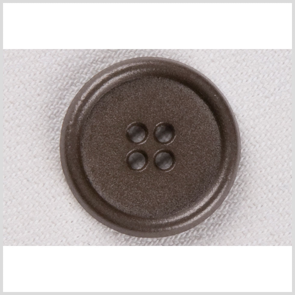 Gunmetal Metal Button - 36L/23mm