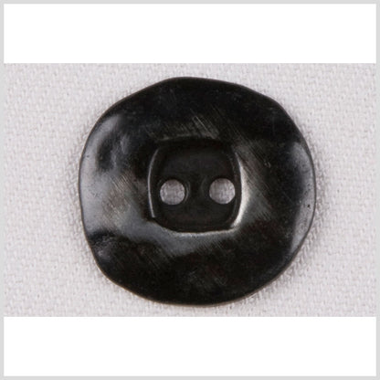 Gunmetal Metal Button - 36L/23mm