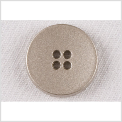 Silver Metal Coat Button - 32L/20mm
