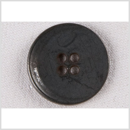 Gunmetal Metal Button - 28L/18mm