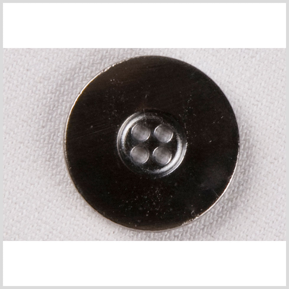 Gunmetal Metal Button - 36L/23mm