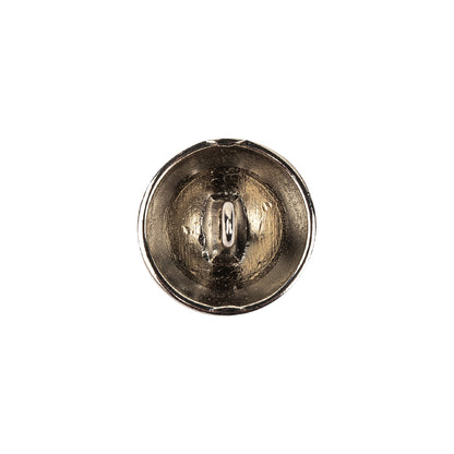 Silver Metal Coat Button - 24L/15mm Detail