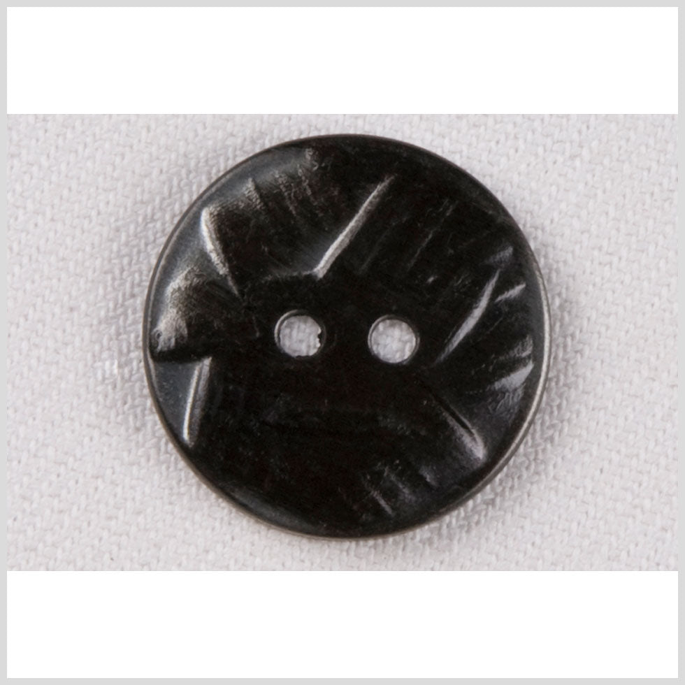 Gunmetal Metal Button - 36L/23mm