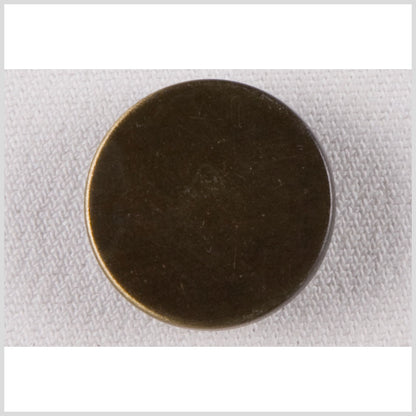 Brass Flat Metal Shank-Back Button - 36L/23mm