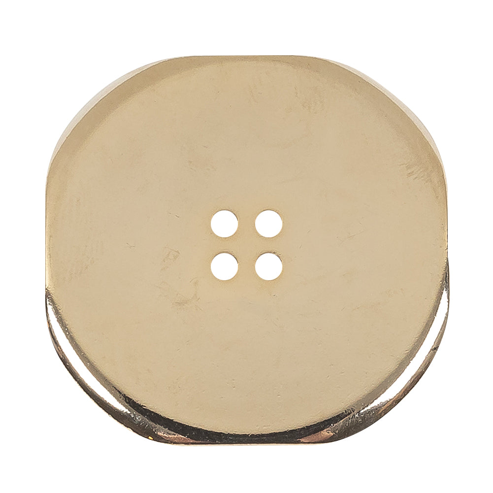 Gold Metal Coat Button - 60L/38mm Detail