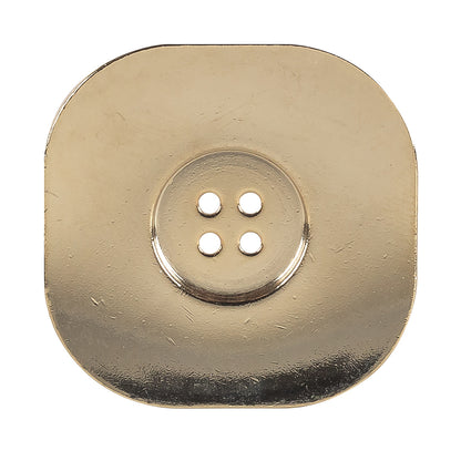 Gold Metal Coat Button - 60L/38mm