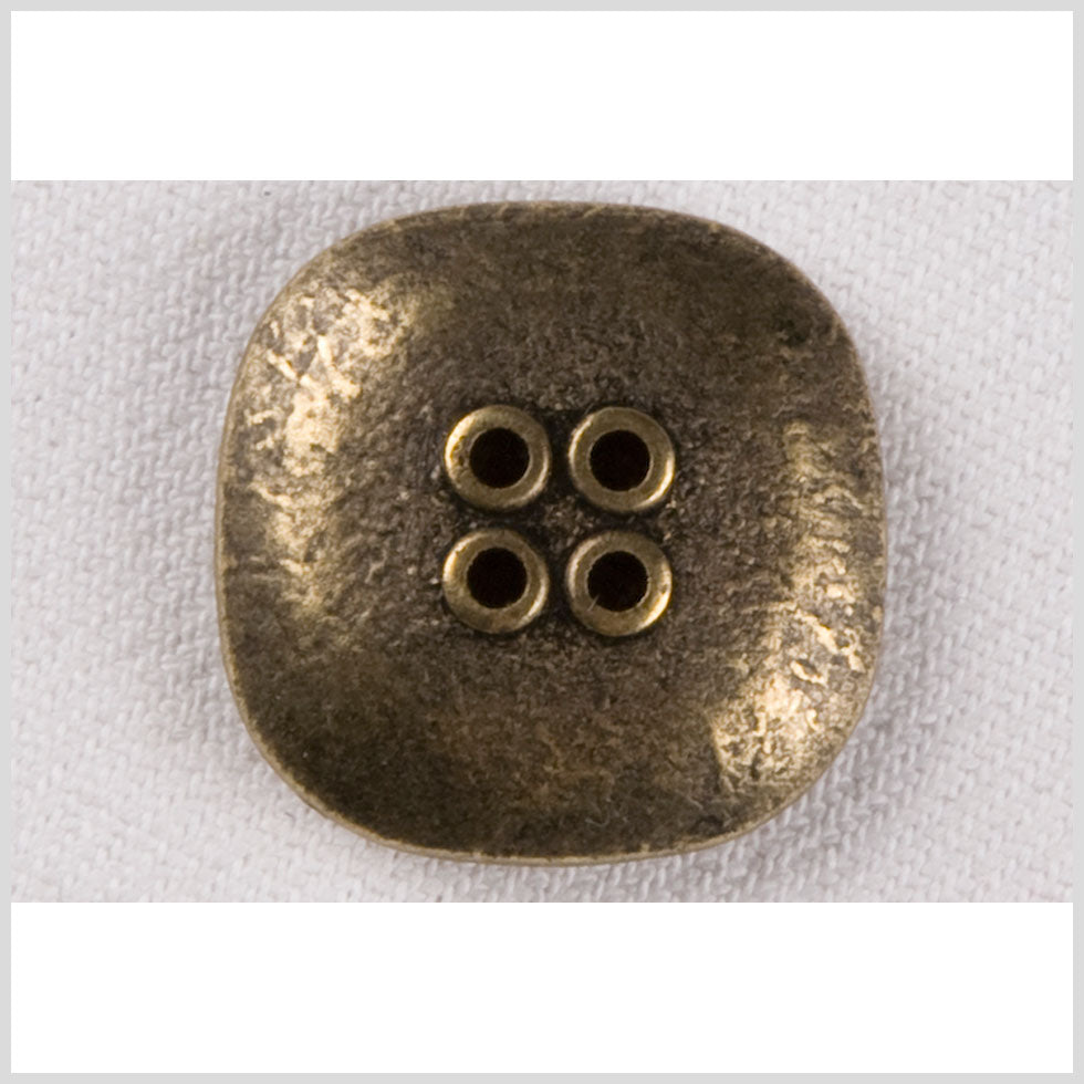 Brass Metal Button - 36L/23mm