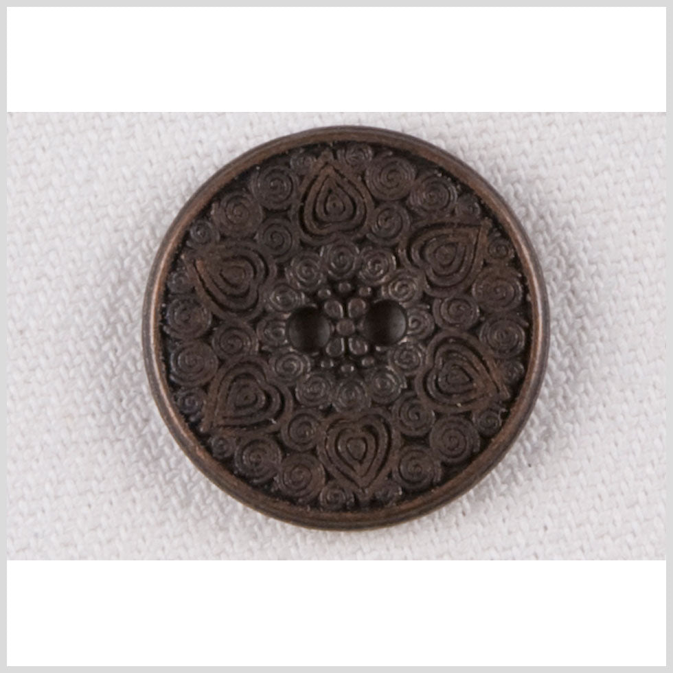 Brass Metal Button - 32L/20mm