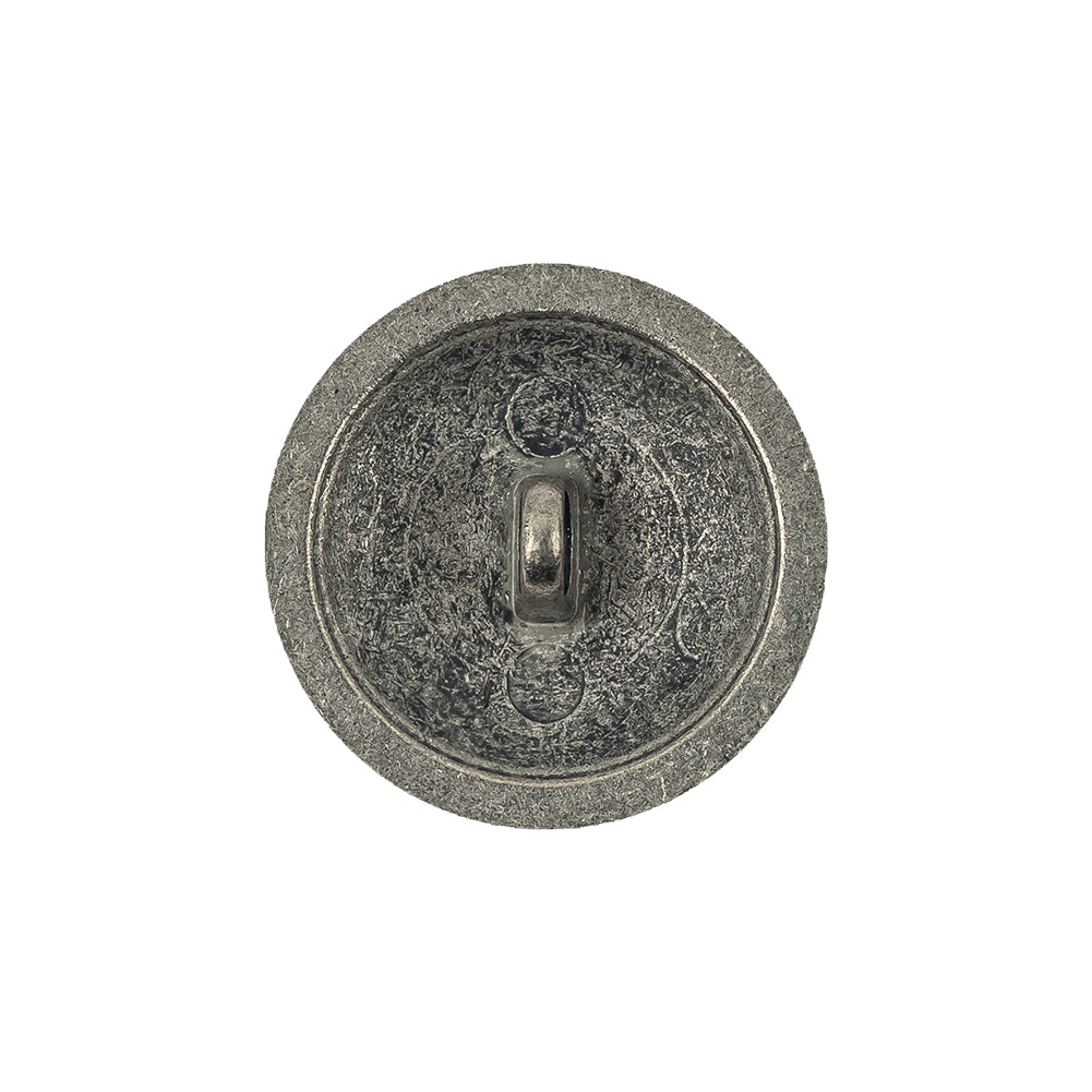 Silver Metal Shank Back Coat Button - 33L/21mm Detail
