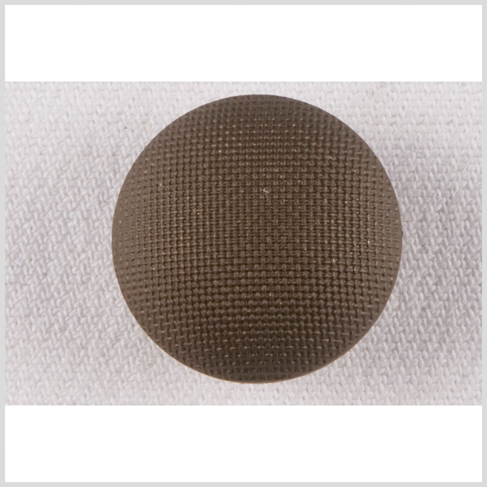 Metal Shank Back Button - 36L/23mm - Gunmetal Basketweave Texture