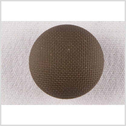Metal Shank Back Button - 36L/23mm - Gunmetal Basketweave Texture