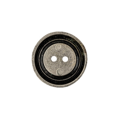 Silver Metal Coat Button - 32L/20mm - Detail