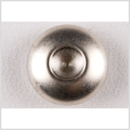 Silver Metal Coat Button - 36L/23mm