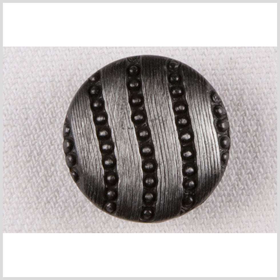 Gunmetal Metal Button - 32L/20mm