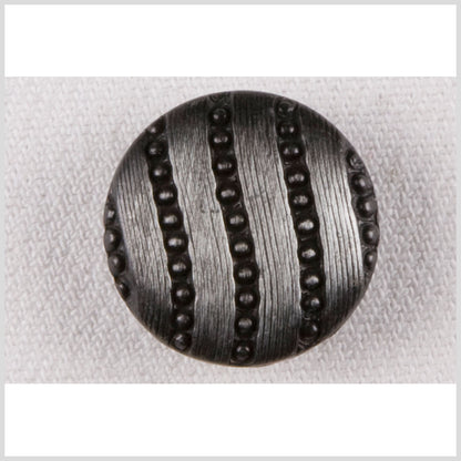 Gunmetal Metal Button - 32L/20mm