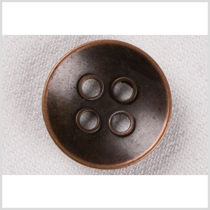 Copper Copper Metal Button - 36L/23mm
