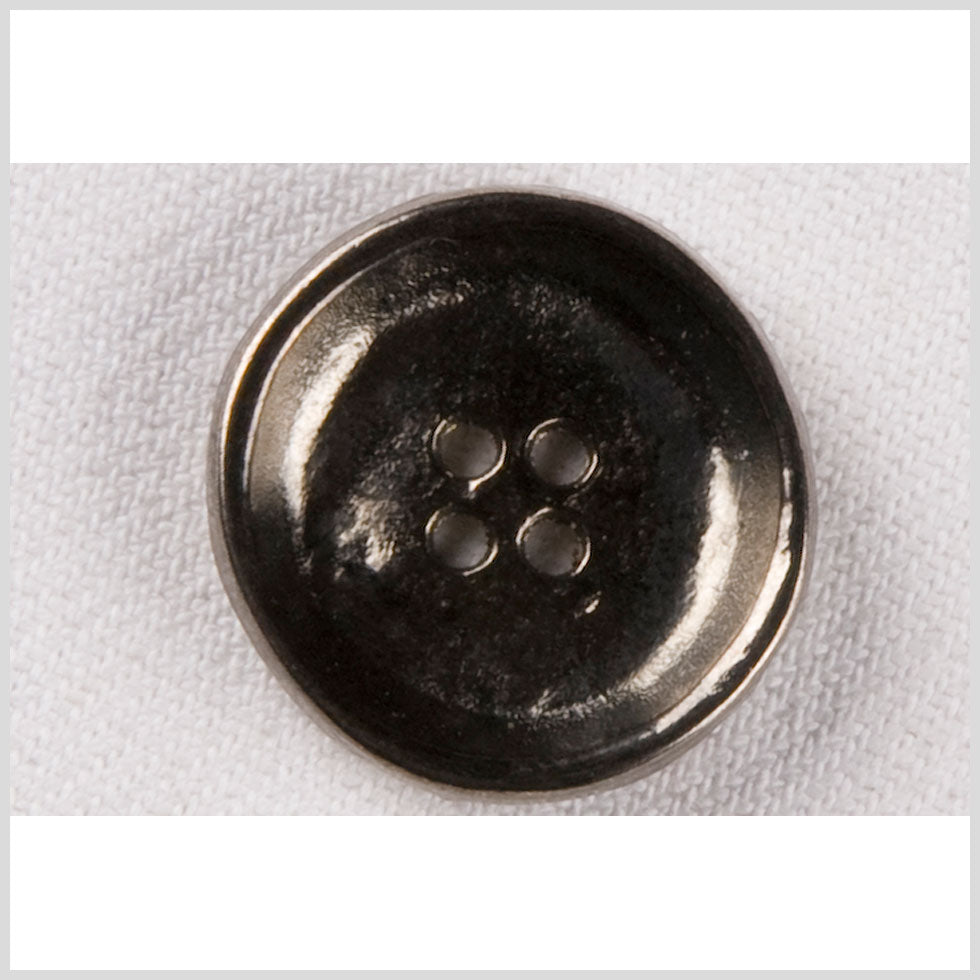 Metal 4-Hole Button - 36L/23mm - Gunmetal