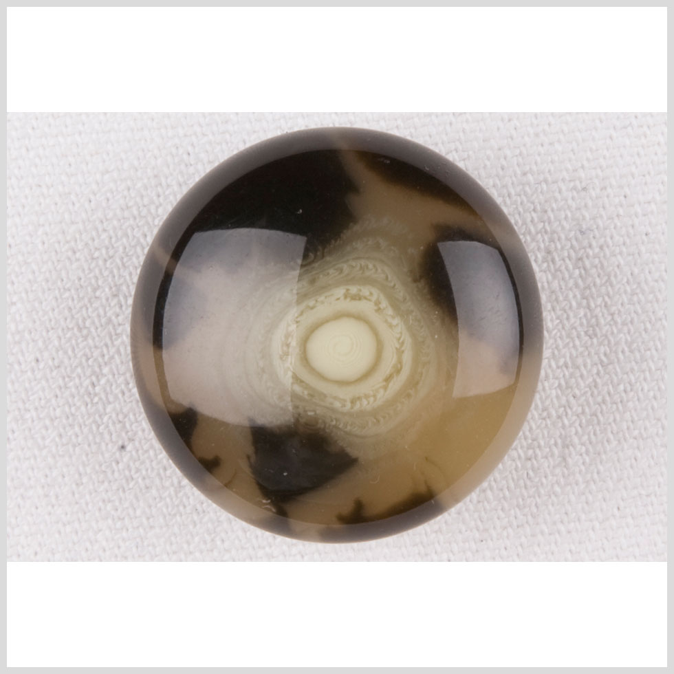 Tortoise Plastic Button - 42L/27mm