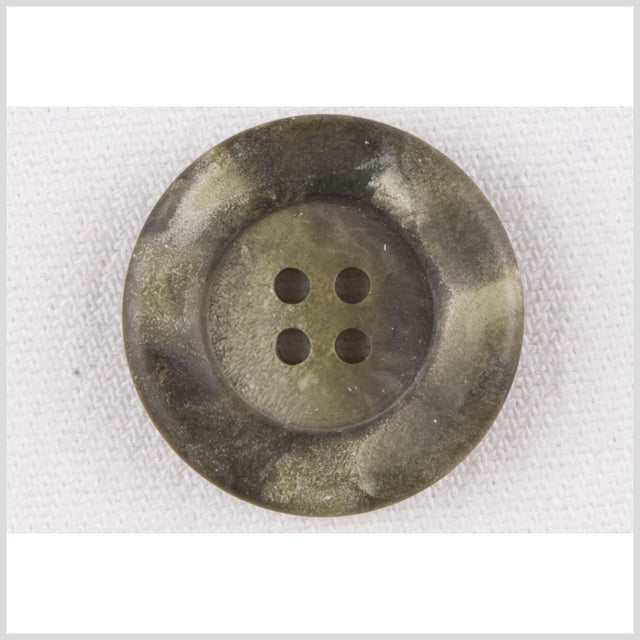 Green Plastic Button - 28L/18mm