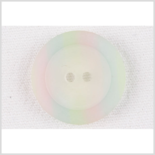 Multi-Clear Plastic Button - 28L/18mm
