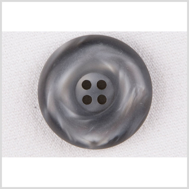 Gray Plastic Button - 28L/18mm