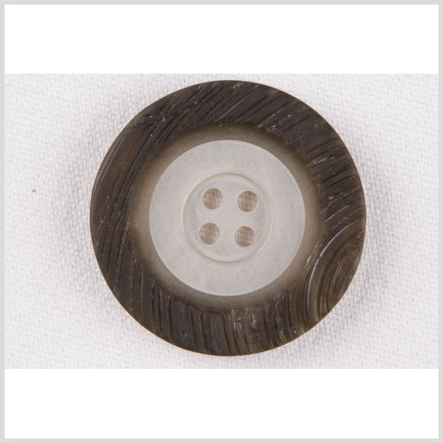 Gray Plastic Button - 32L/20mm
