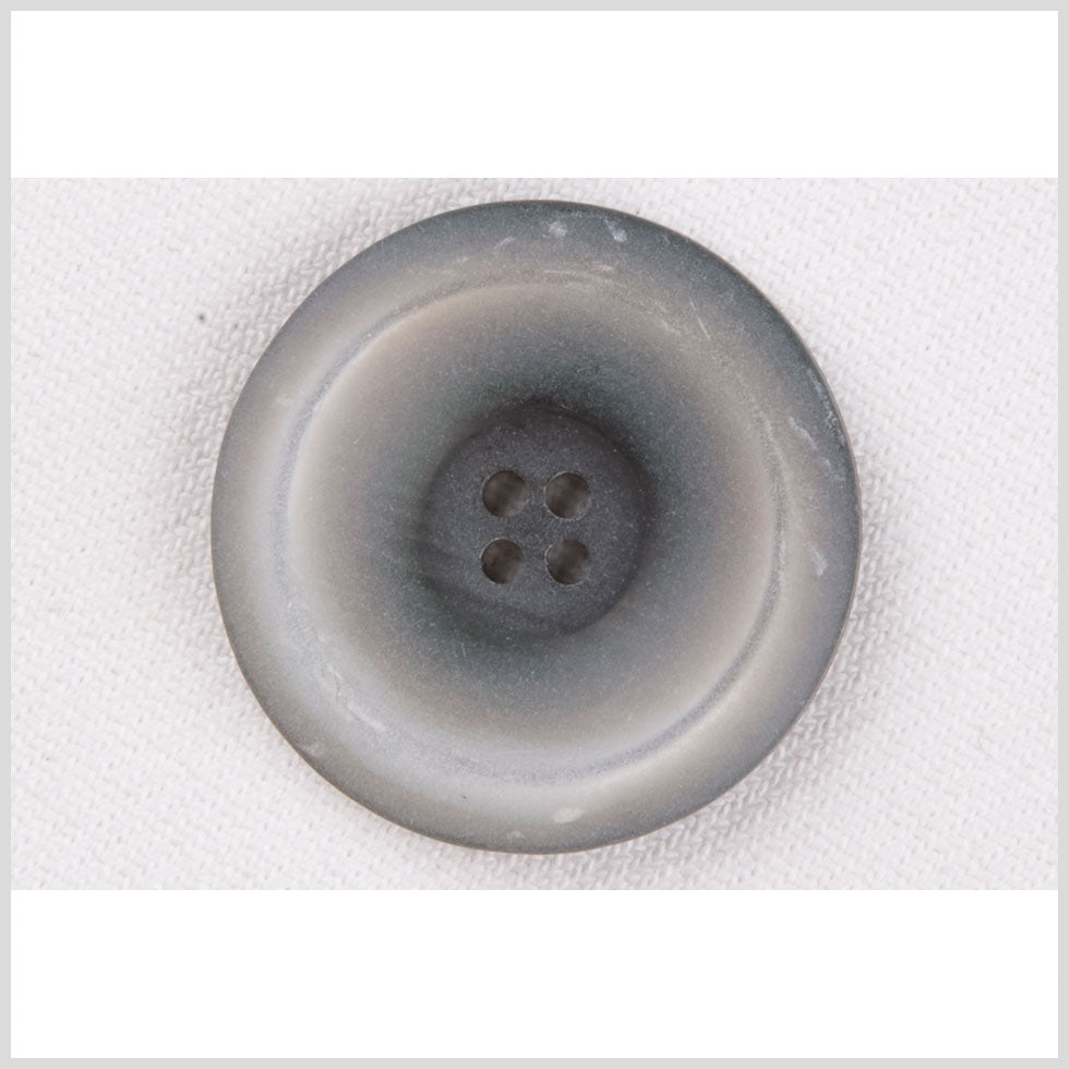 Gray Plastic Button - 48L/30.5mm