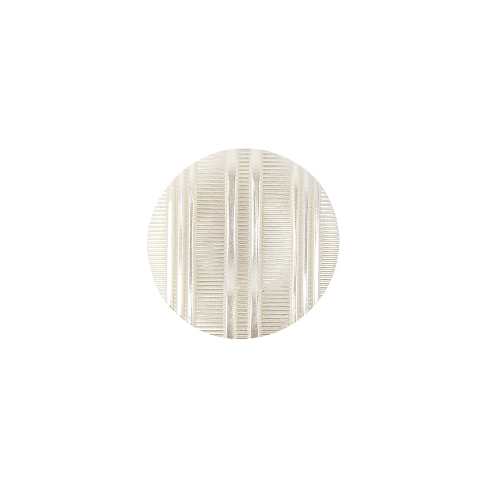 Off-White Plastic Button - 24L/15mm