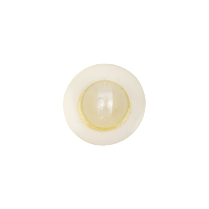 Ivory Plastic Button - 24L/15mm - Detail