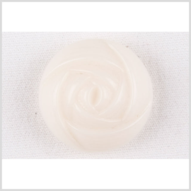 Off-White Plastic Button - 50L/32mm