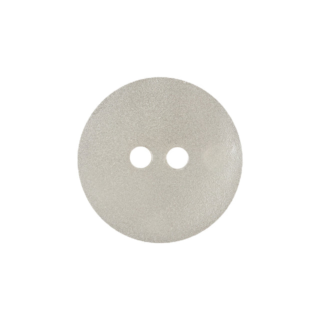 Ivory Iridescent 2-Hole Smooth Top Plastic Button - 33L/21mm