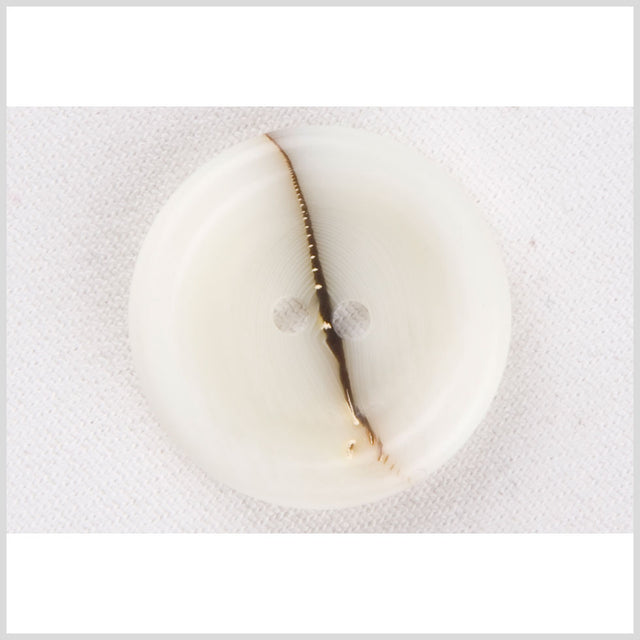 Ivory Plastic Button - 32L/20mm